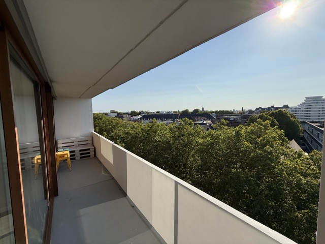 Vue depuis le balcon